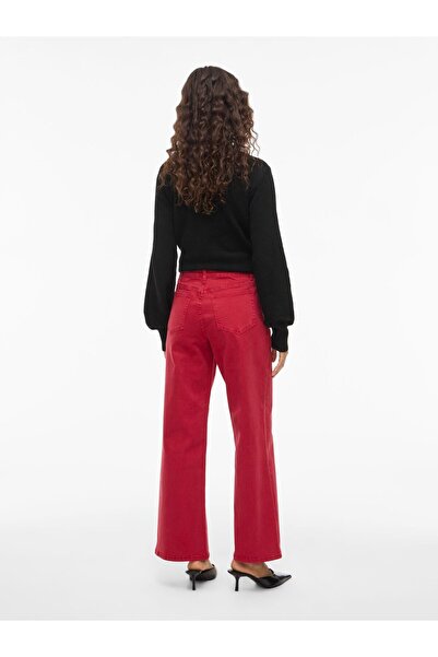 VILA Wide Leg Jeans VILORIE Mid-Waist