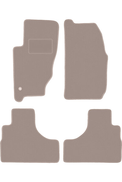 Other Covorașe bej velur pentru: Jeep Cherokee Liberty KJ off-road (2002-2007)