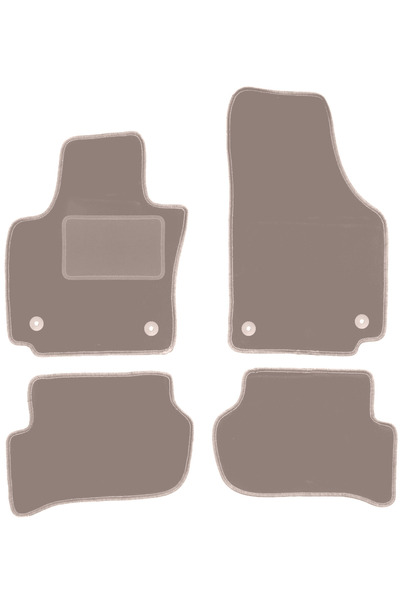 Other Covorașe bej velur pentru: Seat Toledo III monovolum (2004-2012)