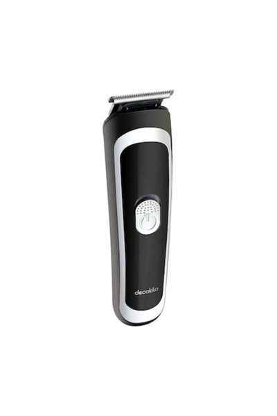 Decakila Kit de îngrijire a bărbii și părului 5 în 1, negru