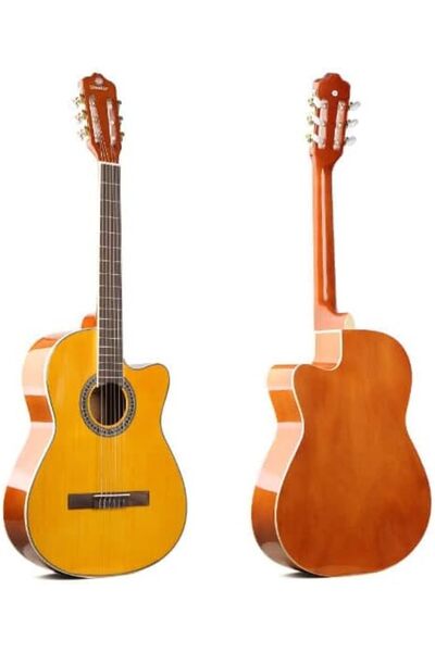 Unistar جيتار كلاسيكي L-320-NY كامل الحجم للحفلات الموسيقية بأوتار من النايلون