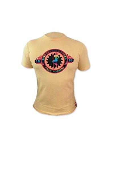 unbranded T-shirt 100% cotton, Nuts 1969, for men, yellow, size M