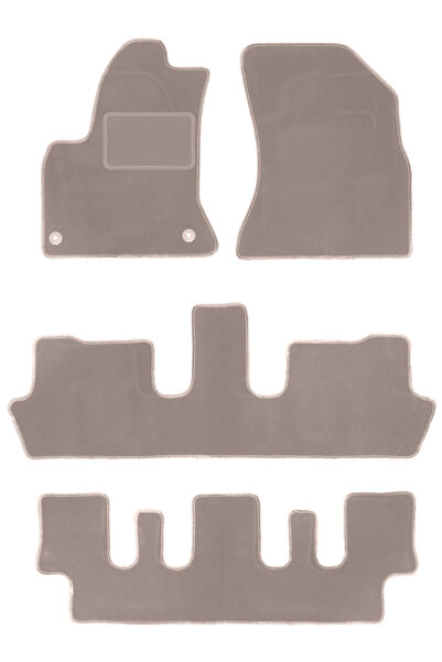 Other Covorașe bej din catifea pentru: Citroen C4 Grand Picasso 7 locuri (200...