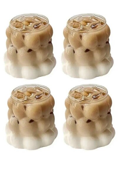 Atlas Mutfak كوب زجاجي جديد على شكل عنب مصنوع من البوروسيليكات، مناسب للاتيه ...