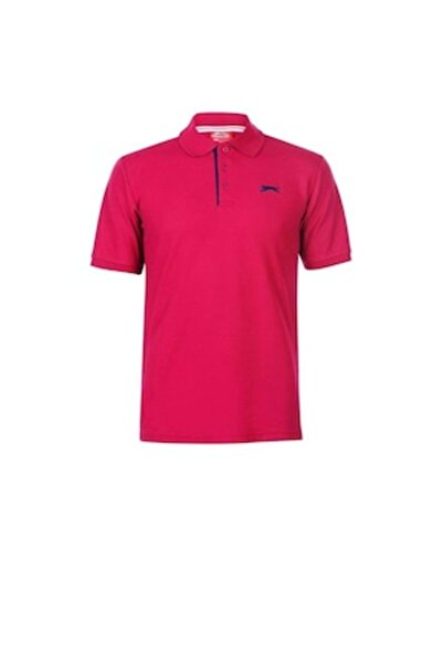 Slazenger polo shirt, men's, pink, size M