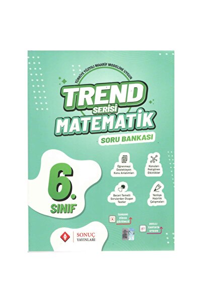 Sonuç Yayınları Trend Serisi 6. Sınıf Matematik Soru Bankası