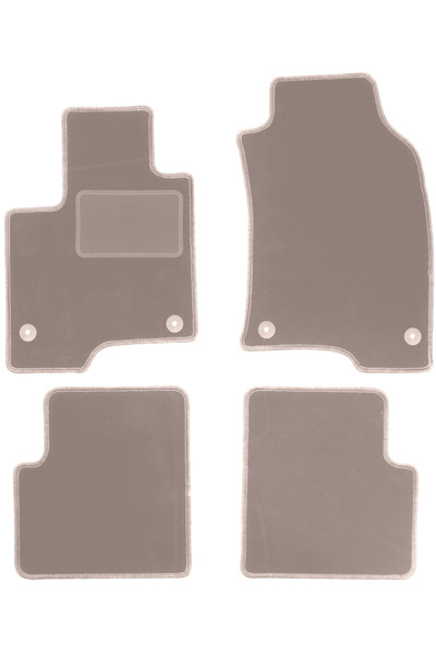 Other Covorașe bej velur pentru: Fiat Panda III hatchback (2012-)