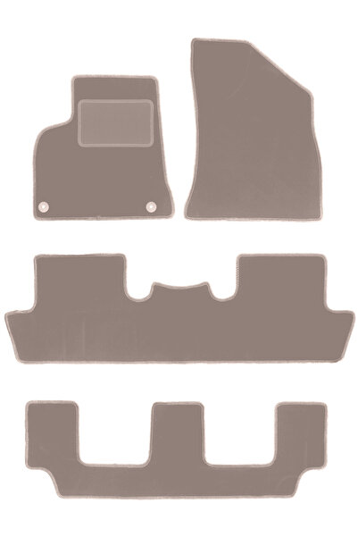 Other Covorașe bej velur pentru: Peugeot 5008 I 7 locuri (2009-2017)