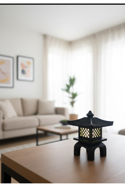 Kanem3D Antik Fener Led Mumluk