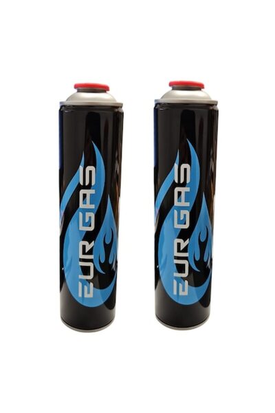 MDY Set of 2 spray-type threaded gas canisters 330g