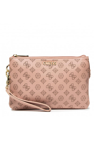 Guess Fabric makeup bag, nude color