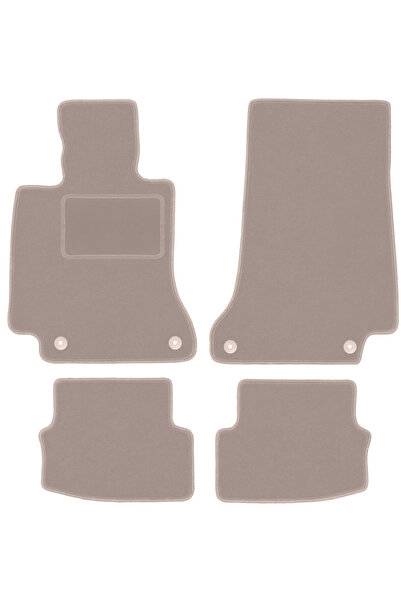 Other Covorașe bej velur pentru: Mercedes C W205 coupe, cabrio (2015-)