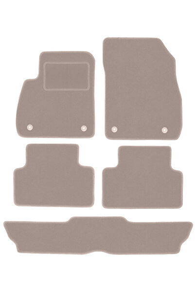 Other Covorașe bej din velur pentru: Opel Zafira C 7 locuri (2012-2019)