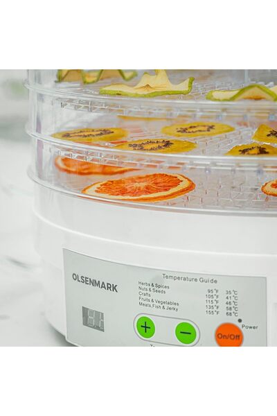 Generic Food Dehydrator OMFD2464 - 5 Trays, Adjustable Thermostat