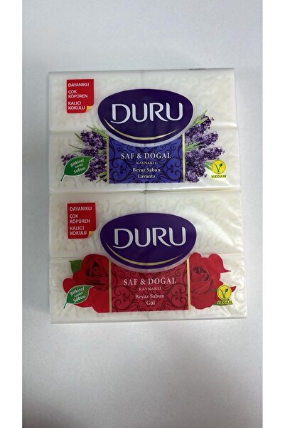 Duru Pure and Natural Source Lavvanta- Rose Soap 2X600 Gr