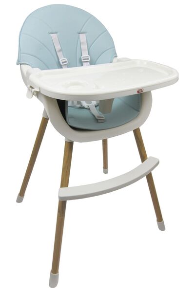 Primii Pasi Child table chair; horizontally adjustable tray, 5-point safety belt