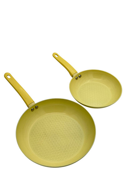 B&D CERAMIC DOUBLE FRYPAN SET 20/26CM