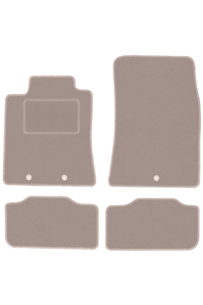 Other Covorașe bej velur pentru: Hyundai Genesis G80 sedan (2013-)