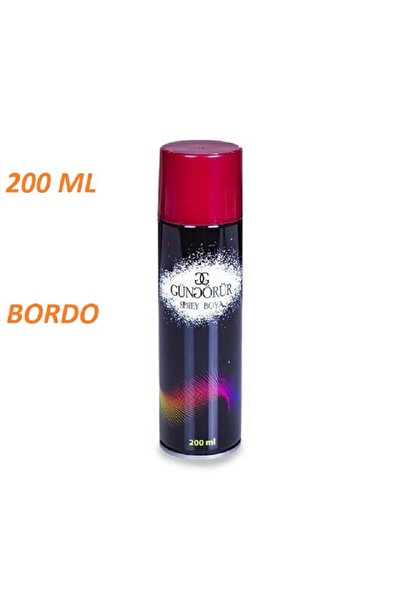 Güngörür BORDO RENK SPREY BOYA 200 ML 1 ADET GÖNDERİLİR YÜKSEK KAPATICILIK