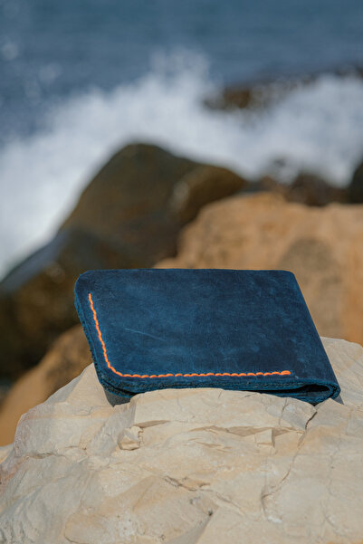 INKD Deri Klasik Erkek Cüzdan - Hakiki Dana Derisi - El İşçiliği