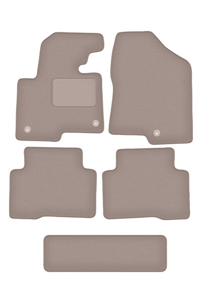 Other Covorașe bej velur pentru: Hyundai SantaFe III cu 7 locuri (2012-)