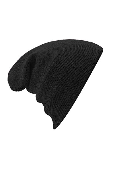 RONIC X Basic Knitted Beanie, unisex, black, universal size