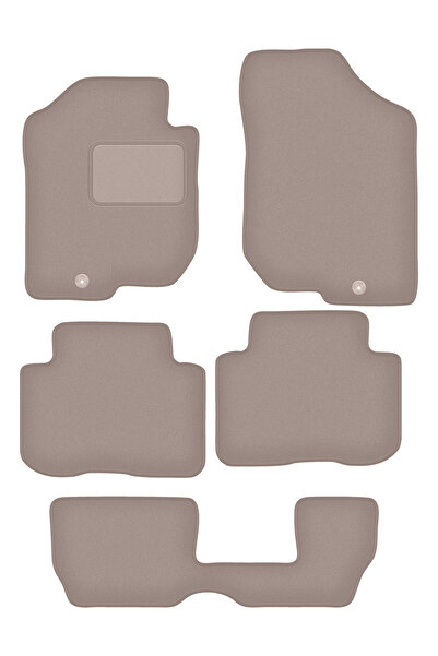 Other Covorașe bej velur pentru: Kia Carens III cu 7 locuri (2006-2010)