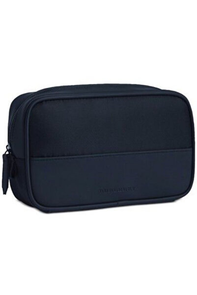 BURBERRY , Textile Makeup Bag, Dark Blue