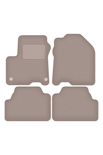 Other Covorașe bej velur pentru: Hyundai Kona EV / Crossover electric (2017-)