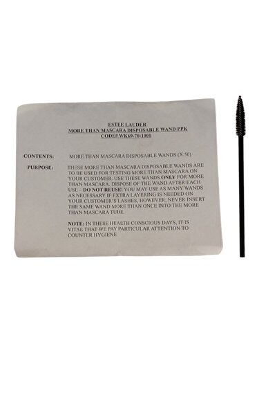 Estee Lauder Set, Estee Lauder, Makeup Brushes & Tools, Disposable Mascara Wand, 50 pcs, *Tester