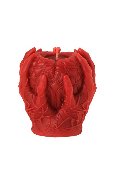 Happy Candles Beeswax Candle, Haunted Heart, Model 3, Halloween