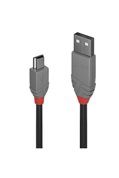 Other Cablu USB 2.0 Tip A la Mini-B Lindy Anthra Line 0,5m F6T77AE, 36721