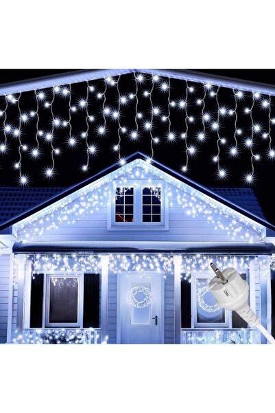 SIKS Tip de instalare de Crăciun: Fâlfâie/Frangipane, 15 metri, 300 LED-uri, ...