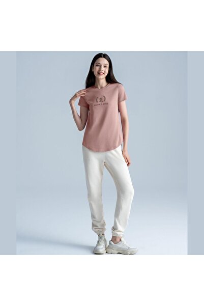 Giordano Women’s Cotton Jersey Crew Neck Print Tee