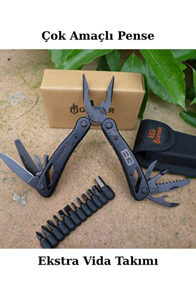 DİGİFULL Vida Takımı Kılıflı Çok Amaçlı Pense Orman Seti 555255