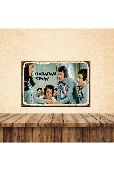 HD POSTER Yeşilçam Hababam Sınıfı Temalı 20 x 30 CM MDF Duvar Tablosu 065