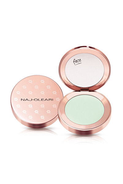 NAJ OLEARI Ultimate Cover Powder Concealer, 04, Green, 3 g
