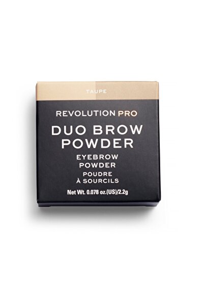 MAKEUP REVOLUTION , REVOLUTION PRO, Vegan, Eyebrow Powder, Taupe, 2.2 g