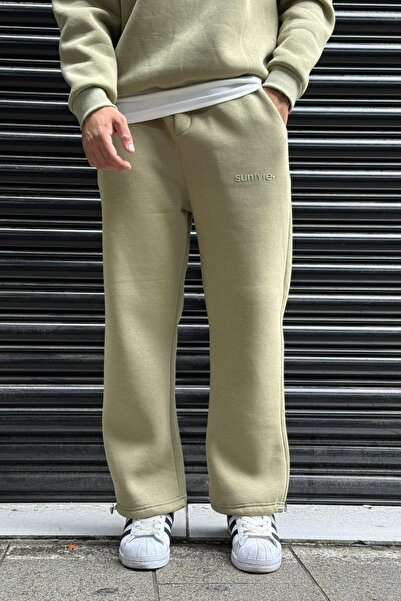 thesunfyre Ανδρικό παντελόνι επένδυση fleece Winter Altan με δυνατότητα προσαρμογής του χαλαρού τύπου