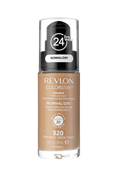 Revlon Colorstay, Acoperire Medie, Fond de Ten Lichid, 320, Bej Autentic, SPF...