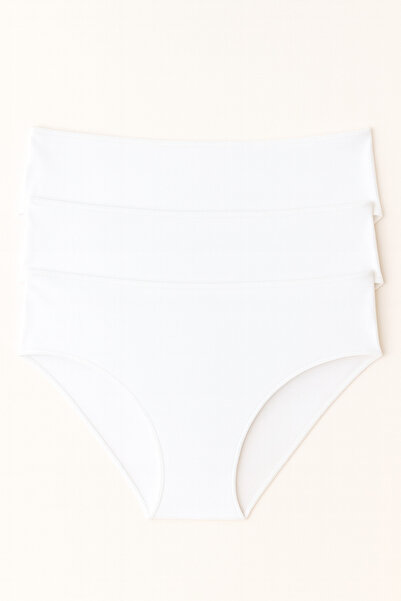 Coral Wears Ekru 3-Piece Normal Cut Modal Underwear