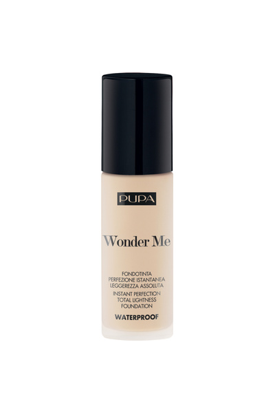 Pupa , Wonder Me, Paraben-Free, Waterproof, Liquid Foundation, 008, Ivory - Warm, 30 ml