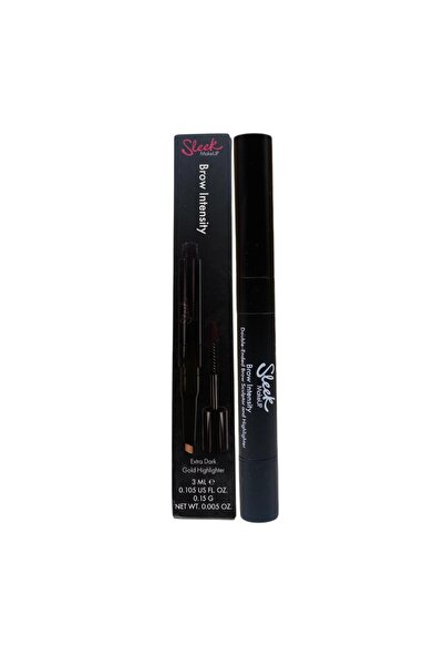 Sleek MakeUP , Brow Intensity, Mascara & Highlighter 2-In-1, 218, Extra Dark,...