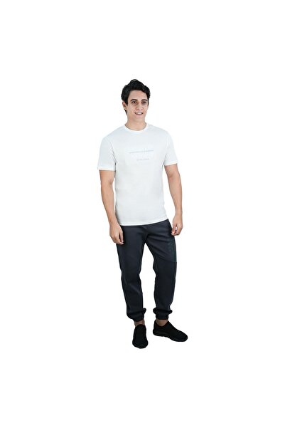 Giordano Men's Slim Fit Cotton Jersey Crew Neck Print Tee | WWS Graphic
