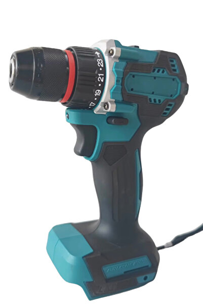 HAMMERKRAFT Bakır Sargı Kömürsüz Motor Darbeli Solo Gövde Şarjlı Matkap Bütün...