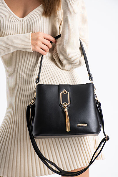 Sanmorris Women's Long Strap Simple Stylish Shoulder and Hand Bag with 4 Comp...