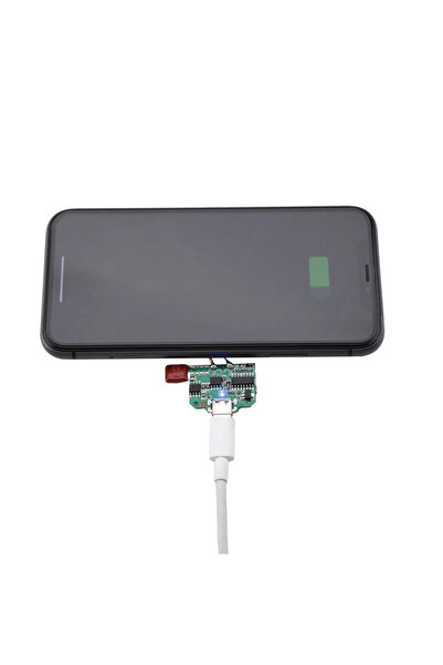 Genel Markalar Kablosuz Şarj Modülü Type C 15W 5V 1A 9V 1.5A Mobil Akıllı Telefon Oyuncak Pil Şarj QI WPC V1.2.3 S