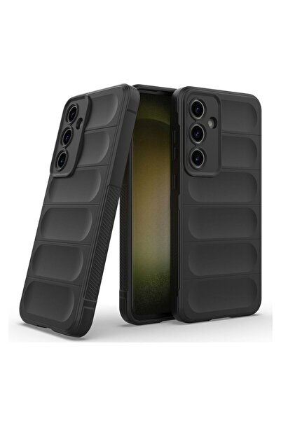 HANPORIUM حافظة سيليكون متوافقة مع هاتف سامسونج جالاكسي A37 - غطاء وسادة هوائ...