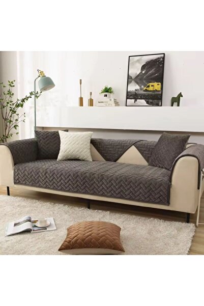 Keremhome “Premium Kapitone Kadife Kanepe Takımı – Modern 4 Parça Set