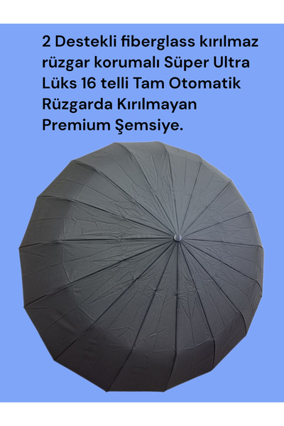 Rainwalker Fiberglas 2 Destekli Extra Dayanıklı 16 Fiber Güçlendirilmiş Tam O...